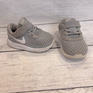Toddler grey Velcro Nike size 5C